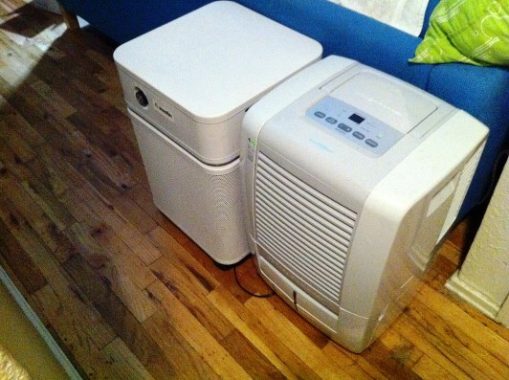 Image of humidifier and dehumidifier all in one