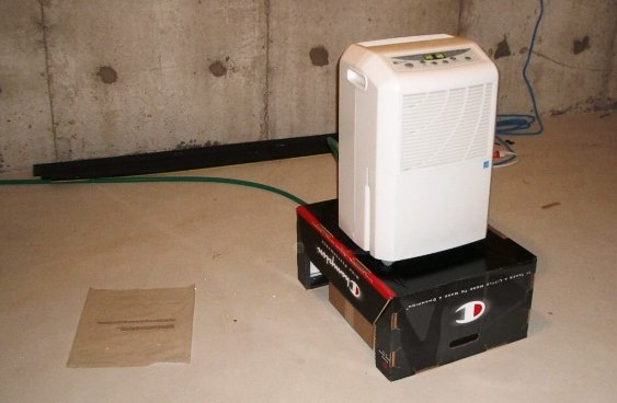 Image of dehumidifier hot air 