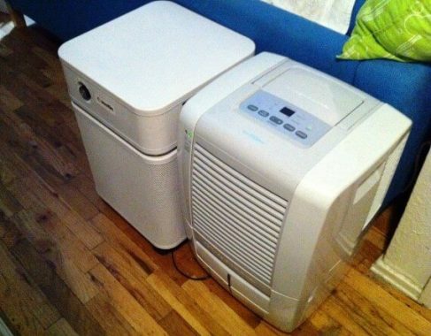 Image of dehumidifier not collecting water