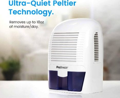 Image of pro breeze electric mini dehumidifier review