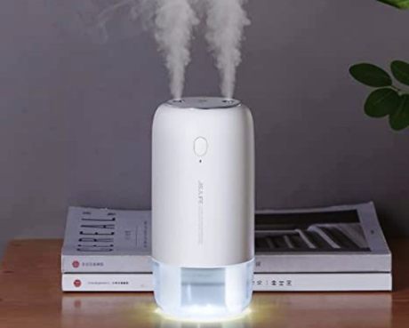 Image of battery operated humidifier