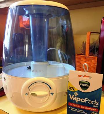 Can you use the Vicks humidifier with just water