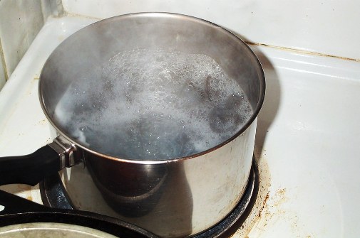 Image of Boiled water for humidifier