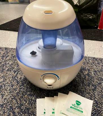 Can you use Vicks humidifier without pad