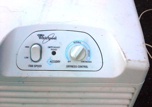 Image of dehumidifier and mold