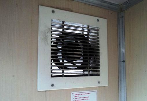 Image of can exhaust fan make room dry