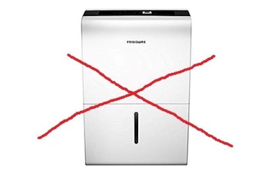 Frigidaire dehumidifier not collecting water
